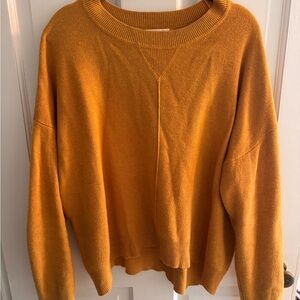 Cozy Sunflower Yellow Mustard Sweater from Universal Thread